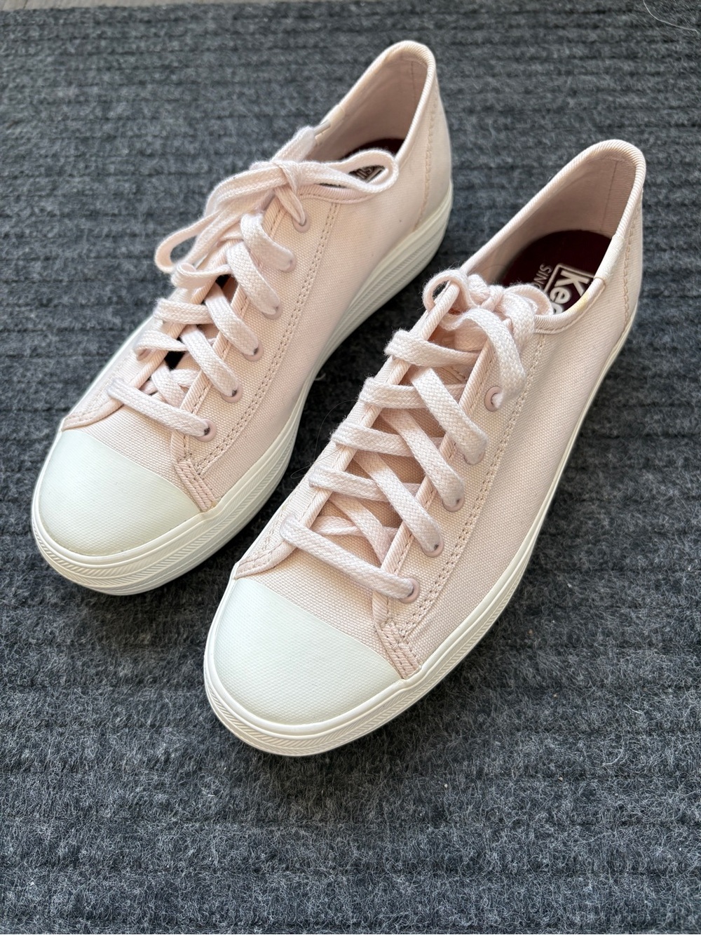 Keds Women's Pink Canvas Sneakers